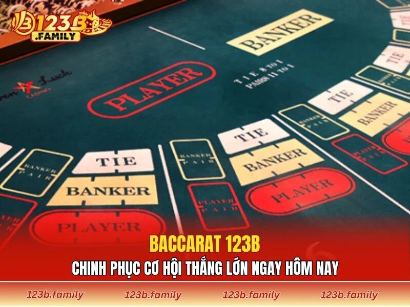 Baccarat 123B – Chinh Phục Cơ Hội Thắng Lớn Ngay Hôm Nay