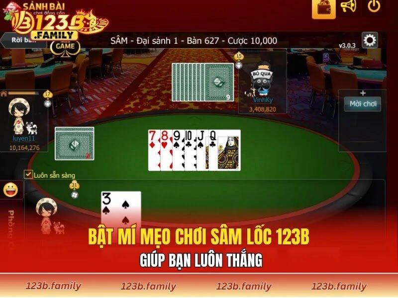 Bật mí mẹo chơi sâm lốc 123B giúp bạn luôn thắng
