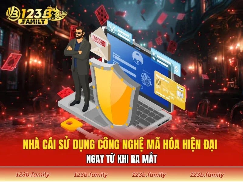 Nhà cái sử dụng công nghệ mã hóa hiện đại ngay từ khi ra mắt