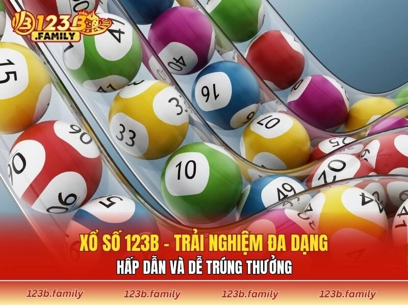 Xổ Số 123B – Trải Nghiệm Đa Dạng, Hấp Dẫn Và Dễ Trúng Thưởng